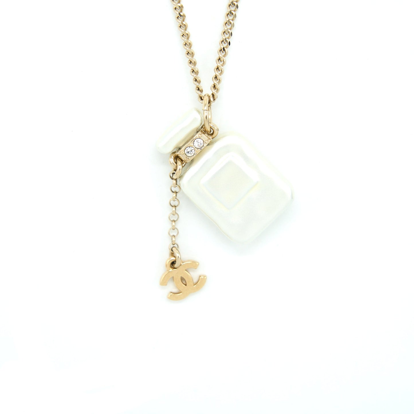 Chanel 22S Perfume Bottle Necklace/Choker LGHW