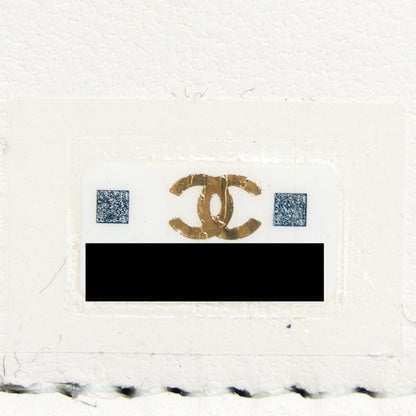 Chanel 22B Mini Book Card Holder With Chains Lambskin Black LGHW