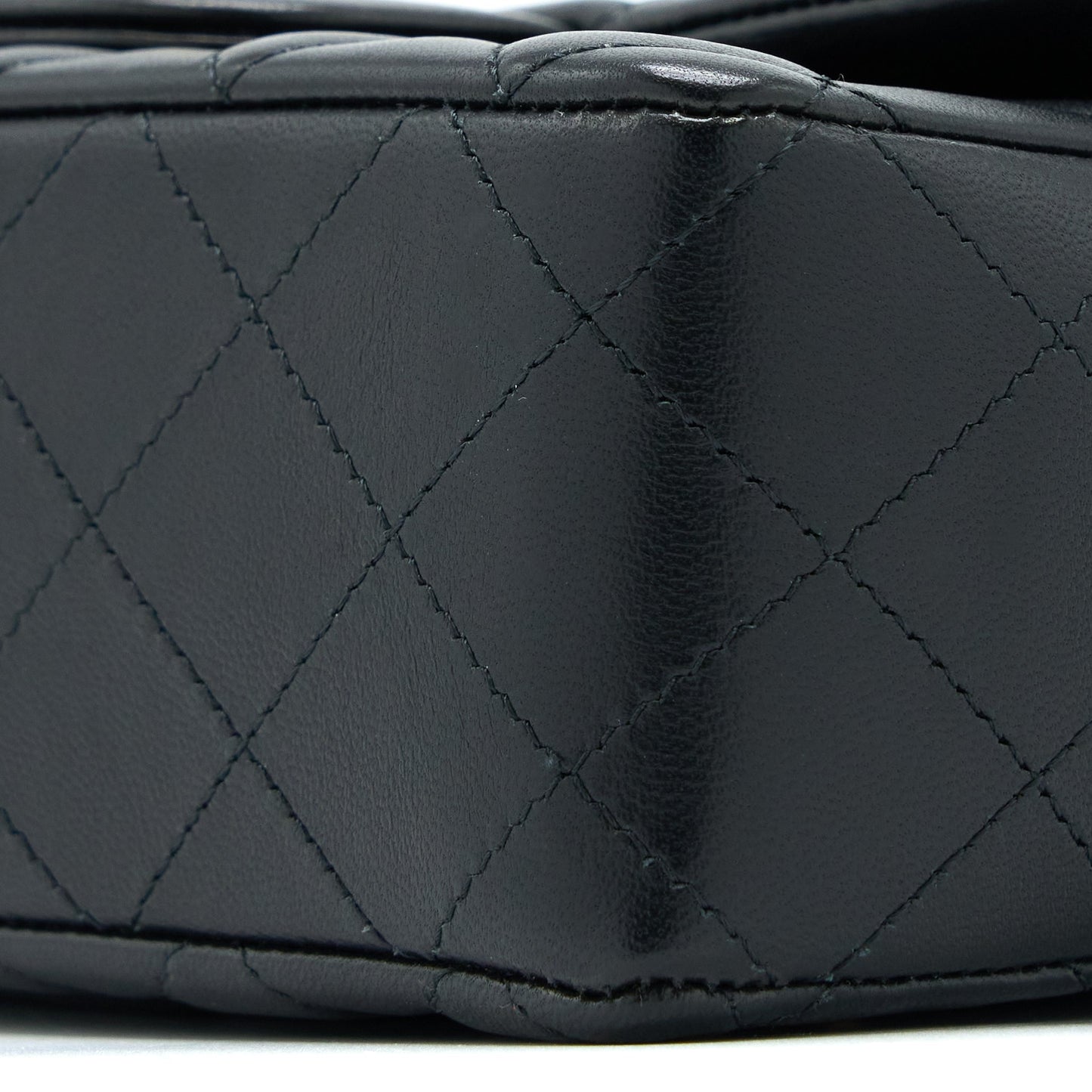 Chanel Mini Rectangular with coco bag charm Limited Edition Lambskin Black LGHW