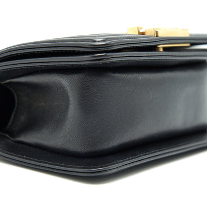 Chanel Boy Extra Mini Lambskin in Black GHW