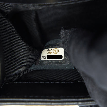Chanel Boy Extra Mini Lambskin in Black GHW