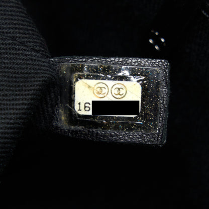 Chanel Seasonal Signal Flap Bag Caviar Blue Ruthenium Hardware