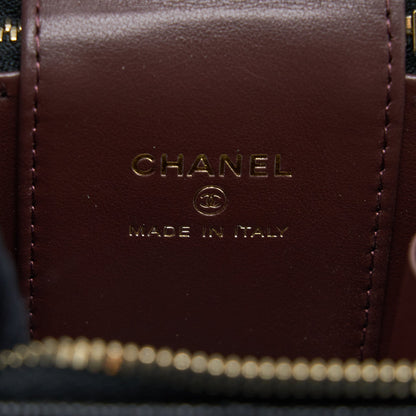 Chanel Mini Vanity with Chain Caviar Black LGHW