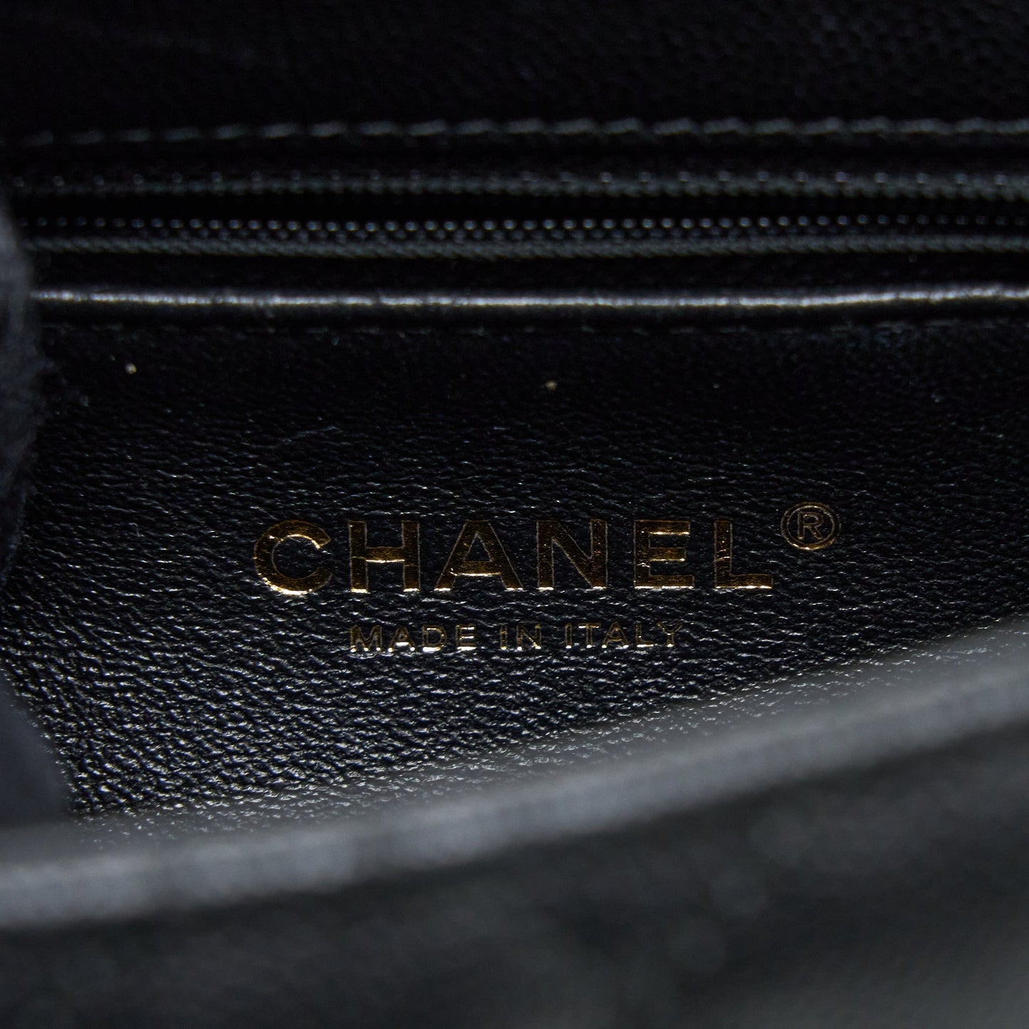 Chanel Small Coco Handle Caviar With Lizard Handle Black GHW