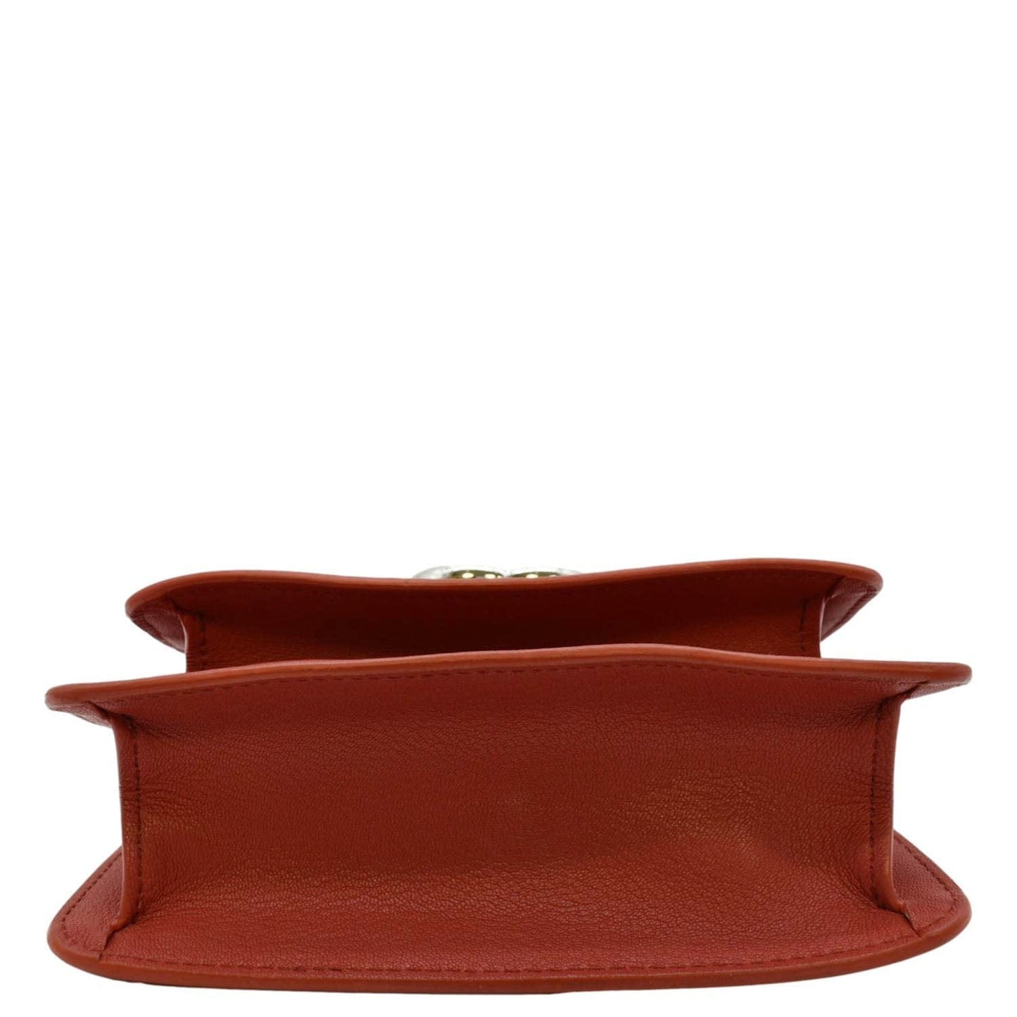 CHANEL CC Box Flap Quilted Leather Shoulder Bag Red
