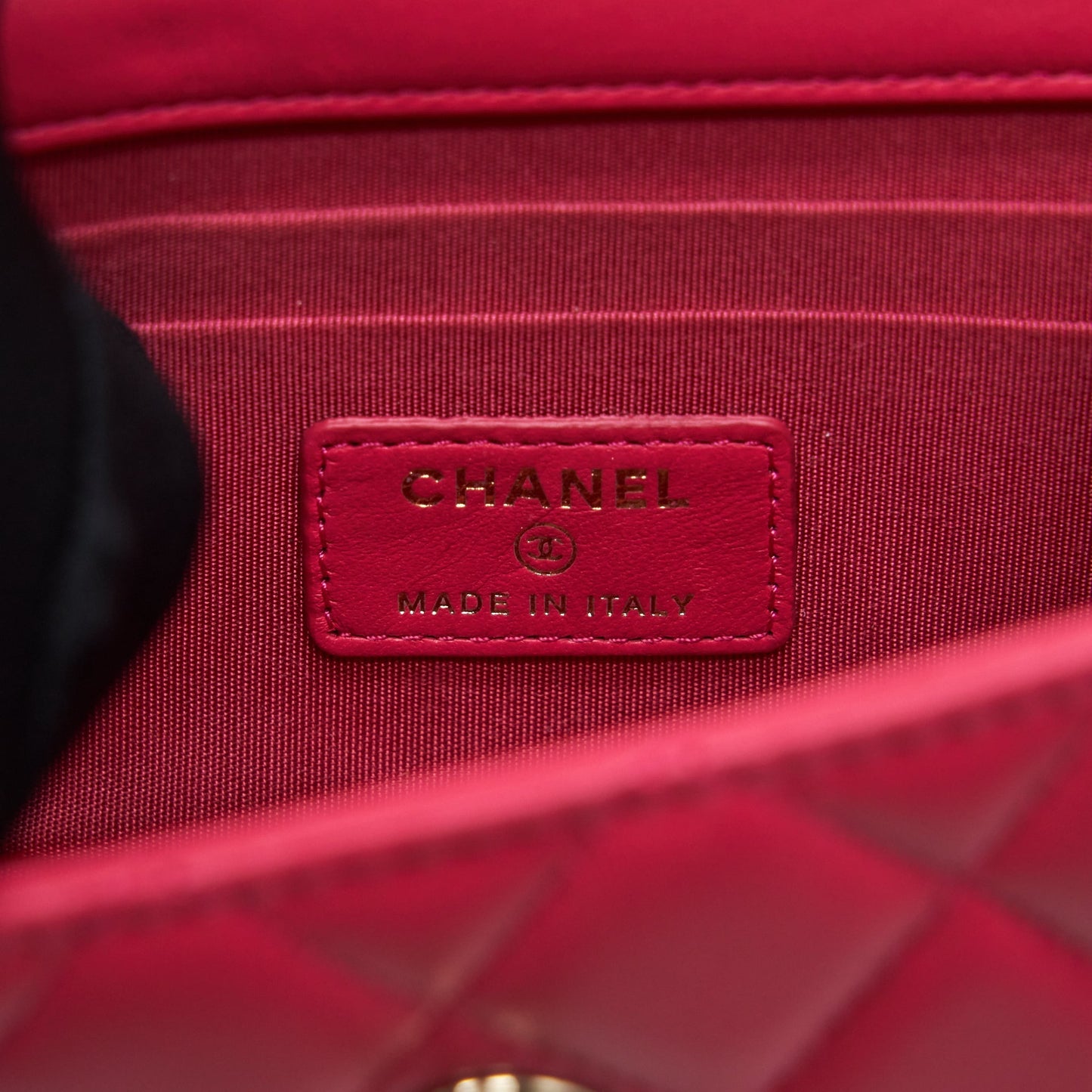 Chanel Mini Trendy CC Wallet On Chain Lambskin Pink LGHW