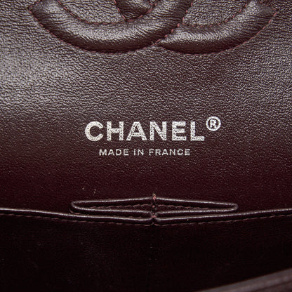 Chanel Medium Classic double Flap bag Caviar Burgundy SHW