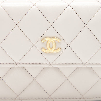 Chanel 21B Lilac/ Light Purple Pearl Crush Mini Belt Bag