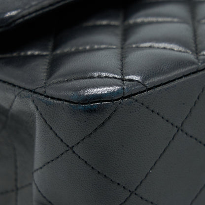 Chanel Medium Classic Double Flap Bag Lambskin Black GHW