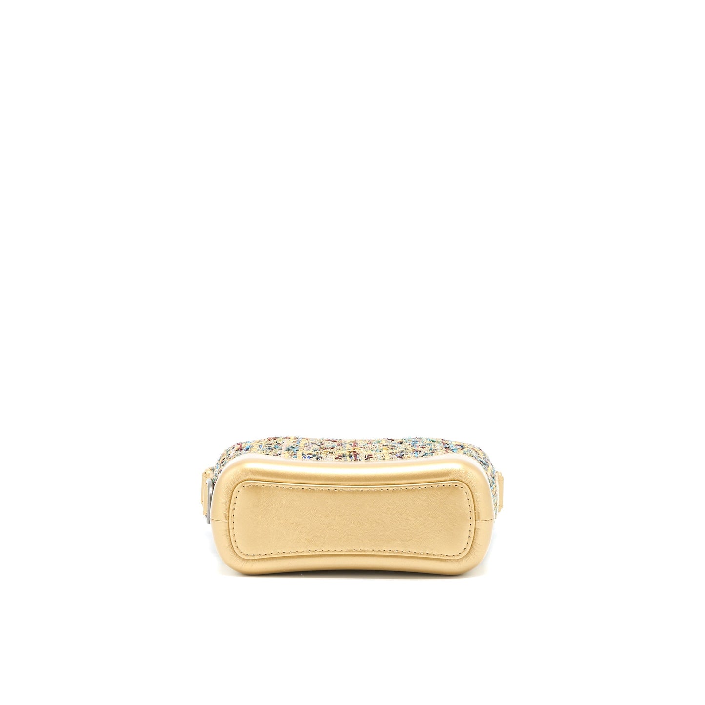 Chanel Small Gabrielle Hobo Bag Tweed Gold/Multicolour