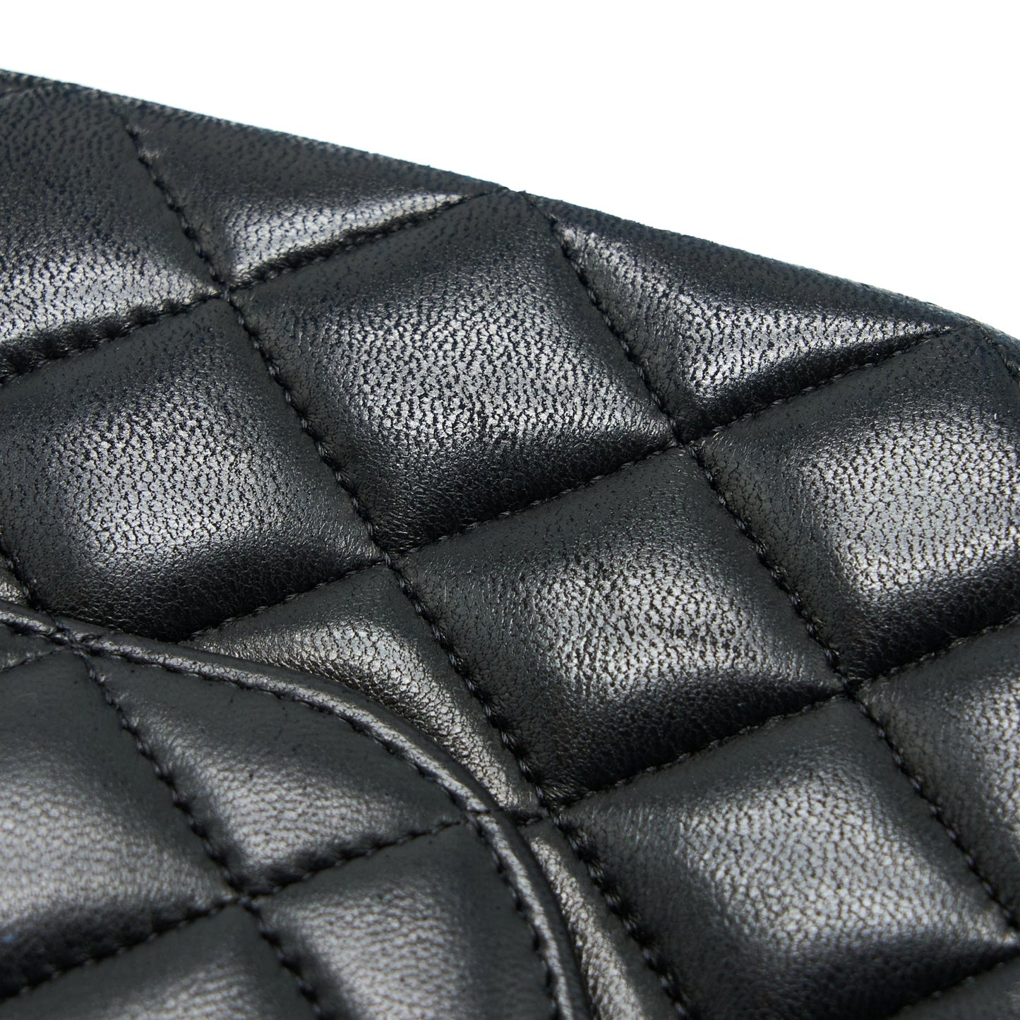Chanel Medium Classic Double Flap Bag Lambskin Black GHW