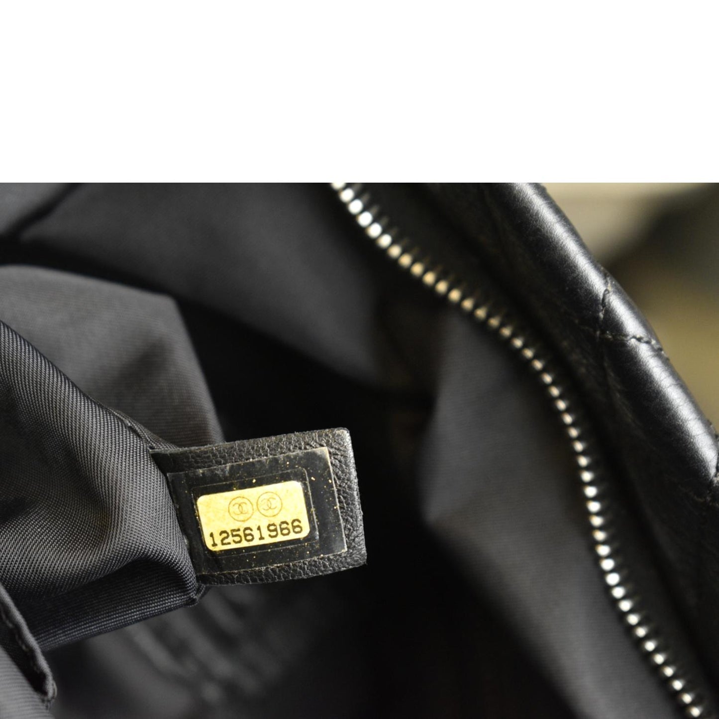 CHANEL 2way Leather Shoulder Bag Black