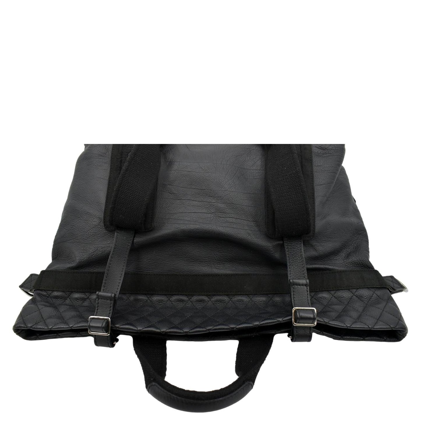 CHANEL 2way Leather Shoulder Bag Black