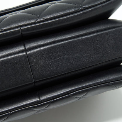 Chanel Trendy CC Flap Bag Lambskin Black LGHW