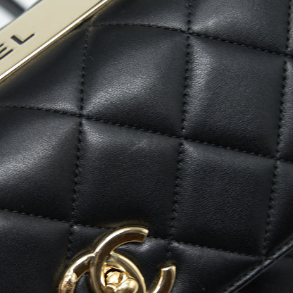 Chanel Trendy CC Flap Bag Lambskin Black LGHW