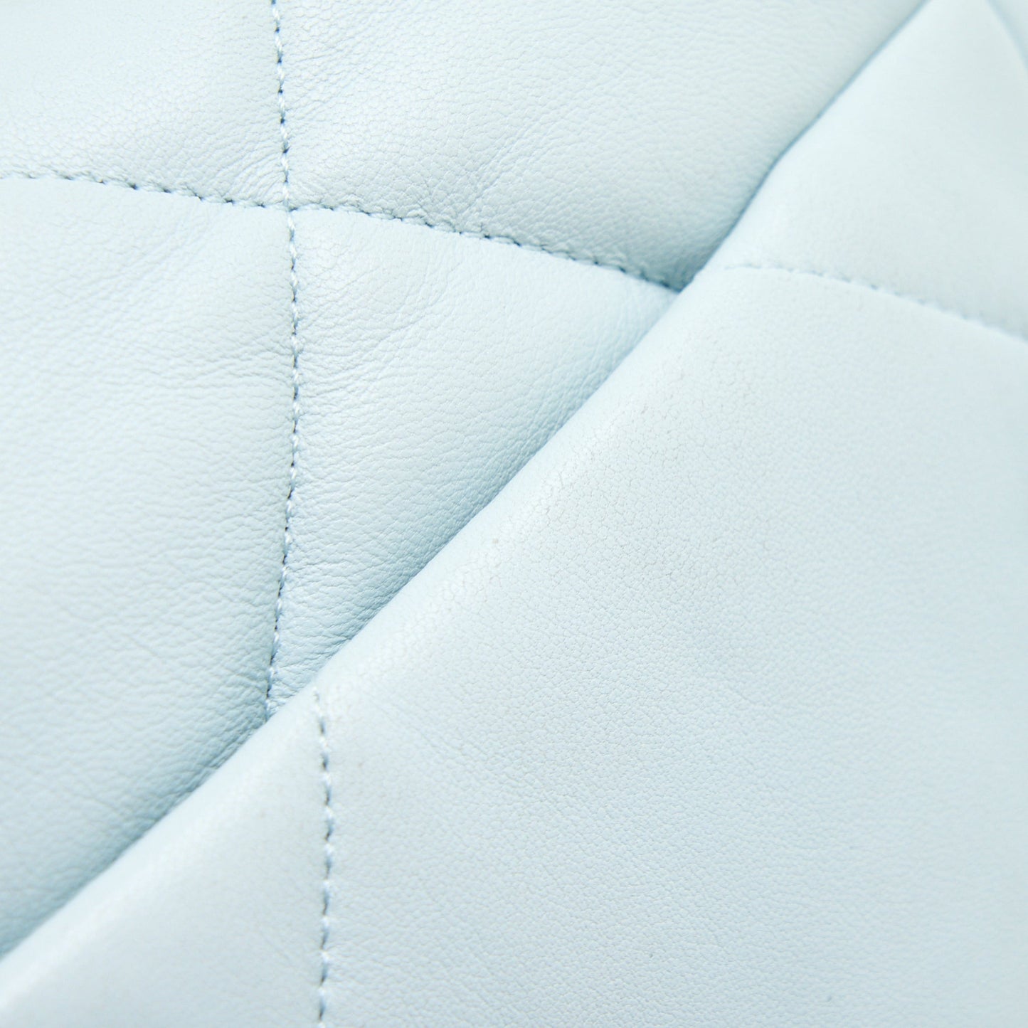 Chanel Small 19 Bag Lambskin Light Blue Multicolour Hardware (Microchip)