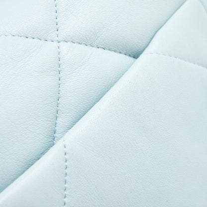 Chanel Small 19 Bag Lambskin Light Blue Multicolour Hardware (Microchip)