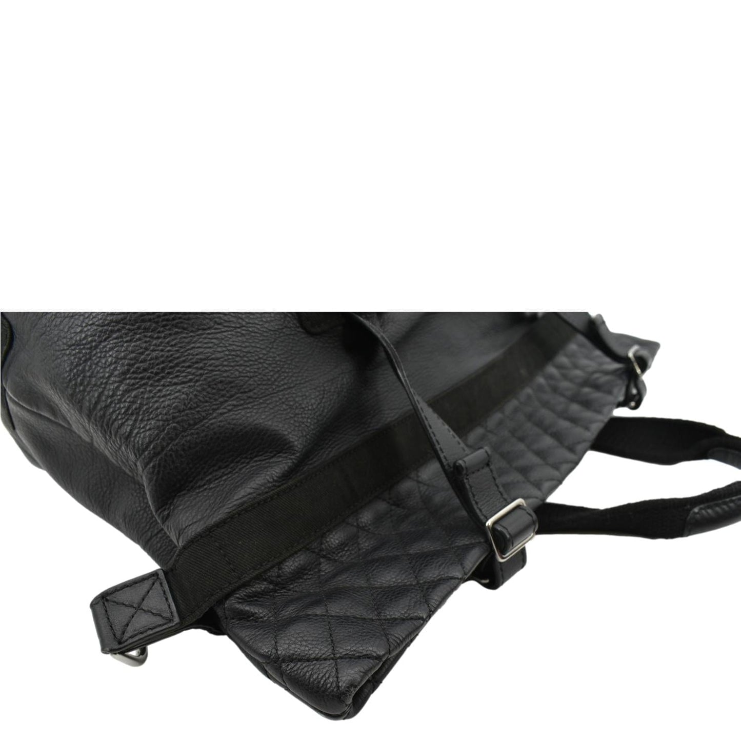 CHANEL 2way Leather Shoulder Bag Black