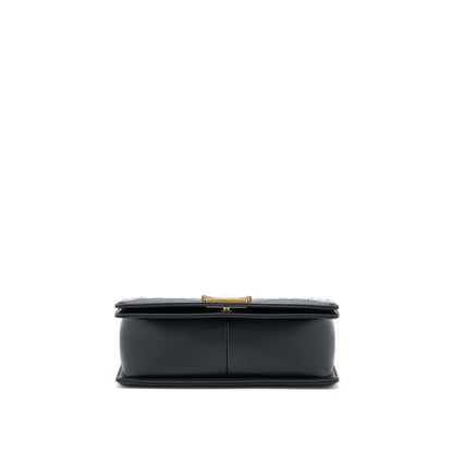 Chanel Medium Boy Bag Caviar Black Brushed GHW