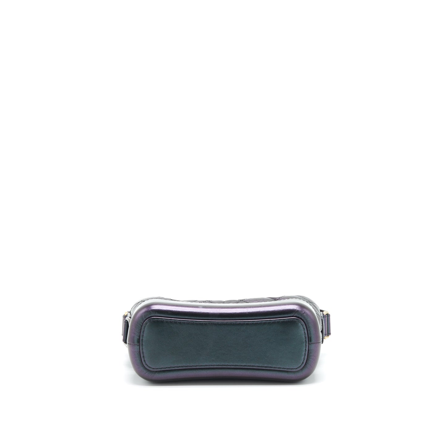 Chanel Small Gabrielle Hobo Bag Lambskin Iridescent Purple Multicolour Hardware
