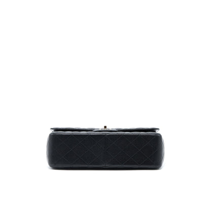 Chanel Classic Jumbo Double Flap Bag Caviar Black SHW