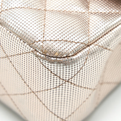 CHANEL SEASONAL MEDIUM FLAP BAG IN CHAMPAGNE PINK SHW