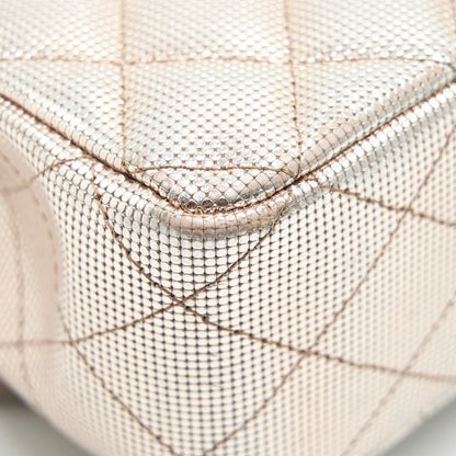 CHANEL SEASONAL MEDIUM FLAP BAG IN CHAMPAGNE PINK SHW