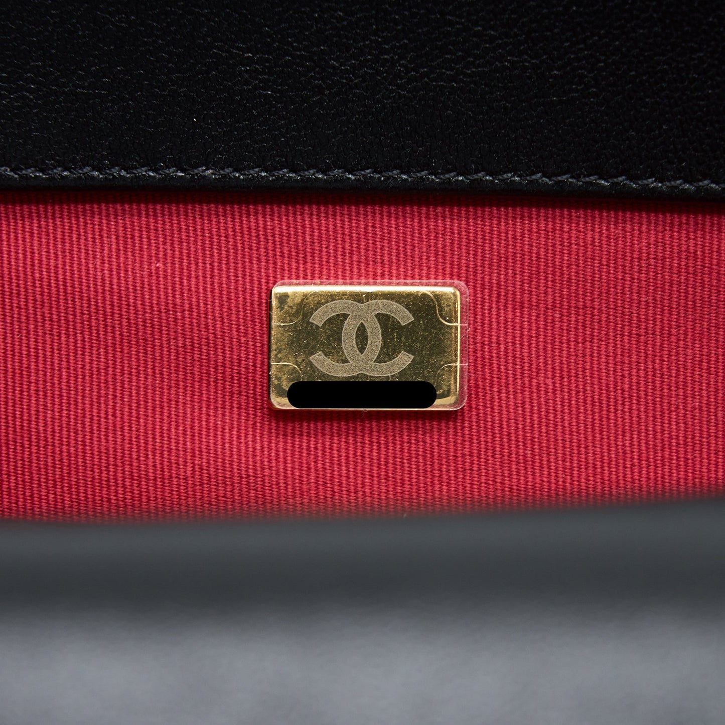 Chanel Medium 19 Bag Goatskin Black Multicolour Hardware
