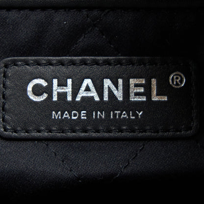 Chanel Small 22 Bag Calfskin Black SHW(Microchip)