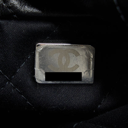 Chanel Small 22 Bag Calfskin Black SHW(Microchip)