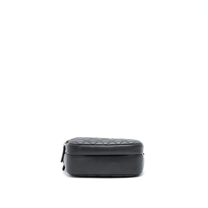Chanel Camera Case Quilted Calfskin Black GHW