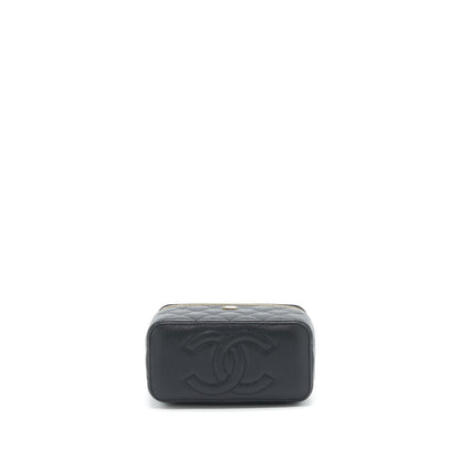 Chanel 22S Long Vanity With Chain Caviar Black LGHW