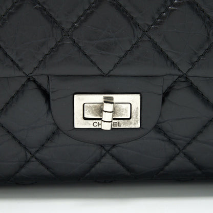 Chanel Reissue 226 in Black Ruthenium Silver Hardware