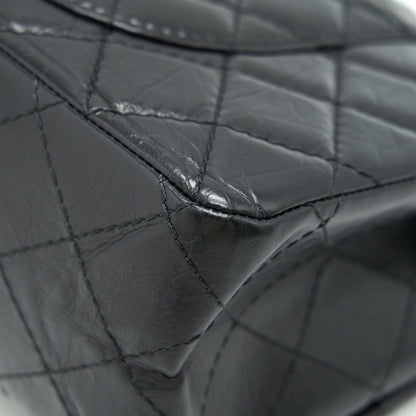 Chanel Reissue 226 in Black Ruthenium Silver Hardware