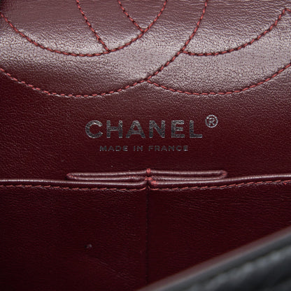 Chanel Reissue 226 in Black Ruthenium Silver Hardware