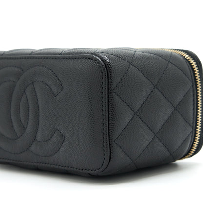 Chanel 22S Long Vanity With Chain Caviar Black LGHW