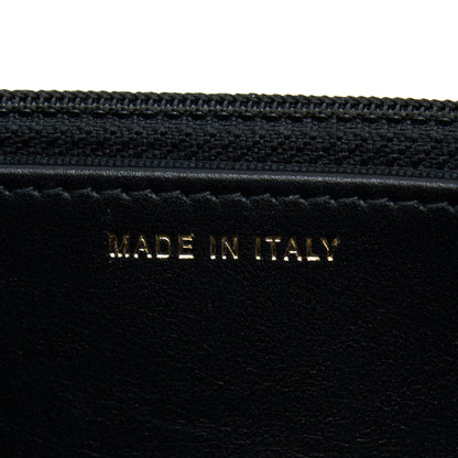 Chanel Top Handle Wallet On Chain Caviar Black GHW (Microchip)
