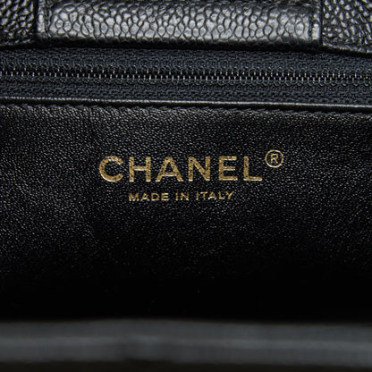 Chanel Shopping Tote Bag Caviar Black GHW