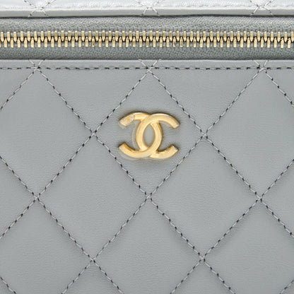 Chanel 21B Grey GHW Small long Vanity