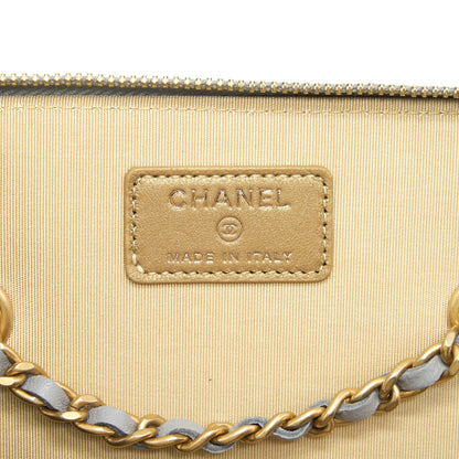Chanel 21B Grey GHW Small long Vanity