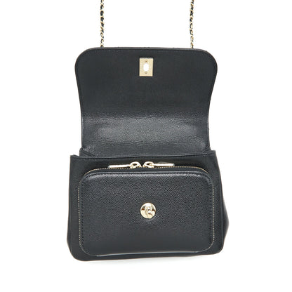 Chanel Small Business Affinity Caviar Black LGHW (Microchip)