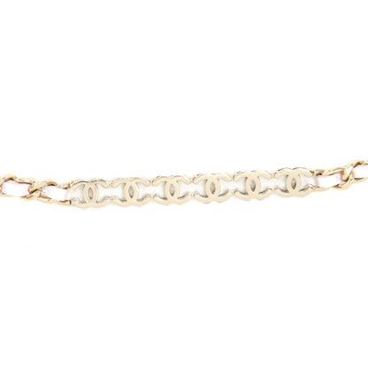 Chanel 22P Long Vanity Case With Logo Chain Caviar Light Pink LGHW
