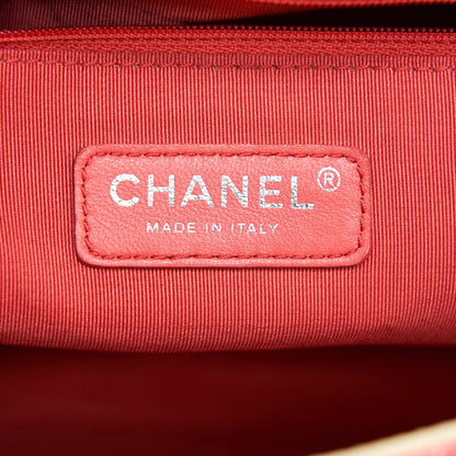 CHANEL Multi Color Caviar Large Flap Bag with SHW