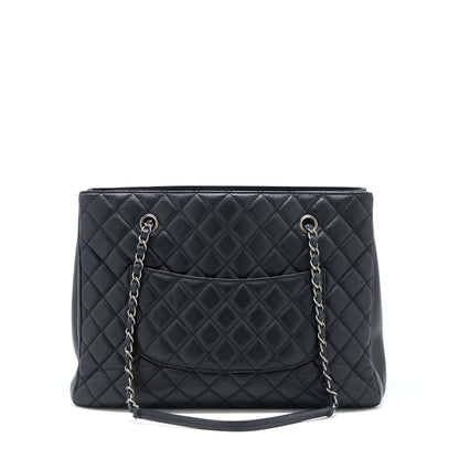 Chanel Urban Companion Tote Bag Caviar Black Ruthenium Hardware