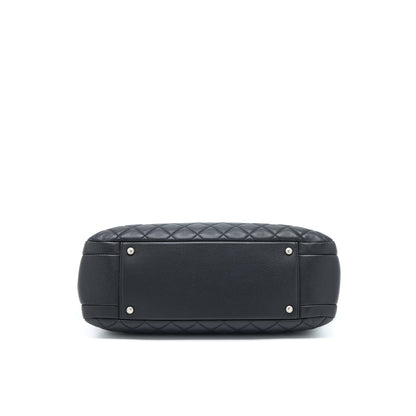 Chanel Urban Companion Tote Bag Caviar Black Ruthenium Hardware