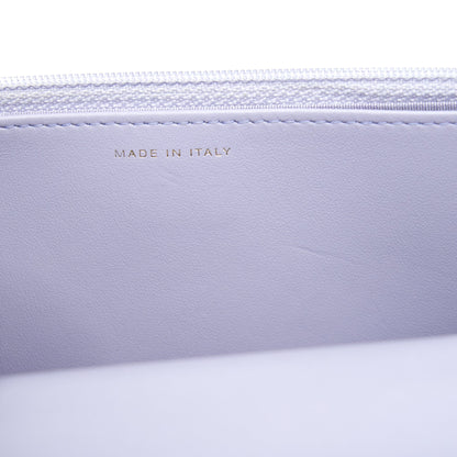 Chanel 19 Wallet On Chain Lambskin Light Purple GHW (Microchip)