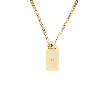 Chanel Square CC Logo Crystal Pendant Light Gold Tone
