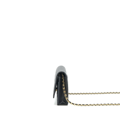 Chanel Classic Wallet on Chain Caviar black GHW