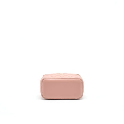 Chanel 21B Dark Pink Pearl Crush Rectangular Vanity