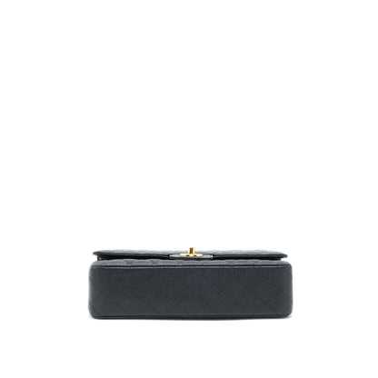 Chanel Medium Classic Double Flap Bag Caviar Black GHW